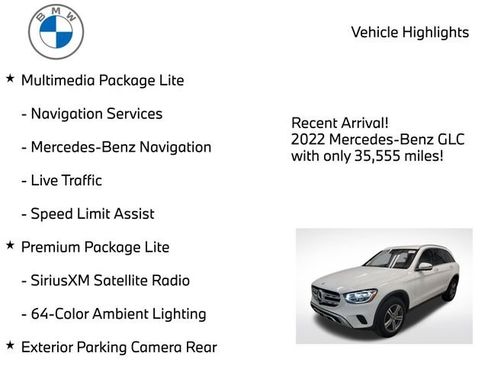Used 2022 Mercedes-Benz GLC 300 4MATIC w/ Multimedia Package Lite image 4
