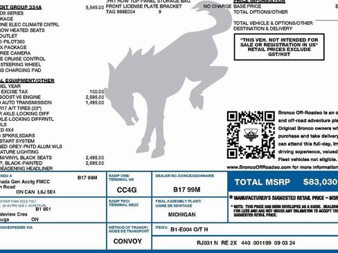 Used 2024 Ford Bronco Badlands image 4