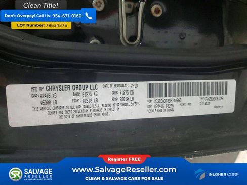 Used 2013 Chrysler 300 C image 16