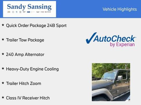 Used 2023 Jeep Gladiator Sport w/ Trailer Tow Package AWD/4WD image 7