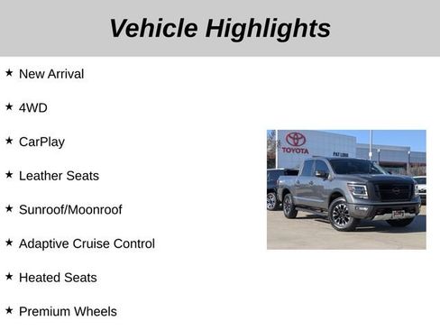 Used 2021 Nissan Titan PRO-4X w/ Pro-4x Convenience Package image 5