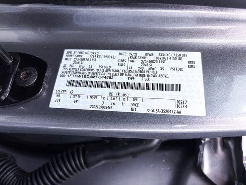 Used 2021 Ford F150 XLT w/ Equipment Group 302A High AWD/4WD image 40