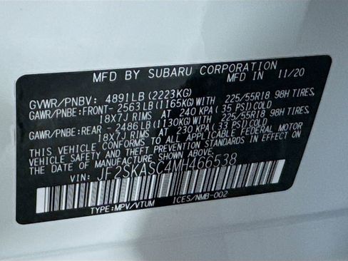 Used 2021 Subaru Forester Limited w/ Popular Package #3 image 41