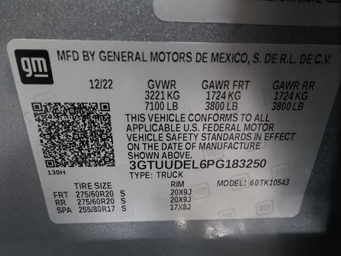 Used 2023 GMC Sierra 1500 SLT w/ SLT Premium Plus Package image 33