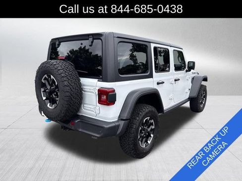Certified 2025 Jeep Wrangler Unlimited Rubicon 4xe w/ Safety Group AWD/4WD image 5
