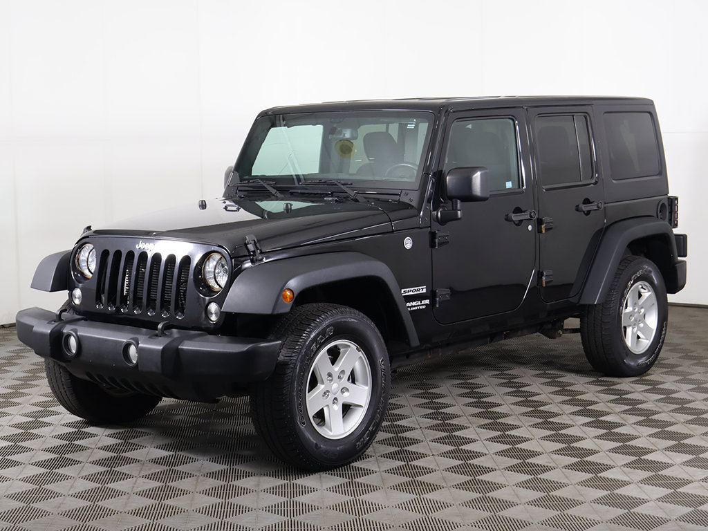 Used 2016 Jeep Wrangler Unlimited Sport w/ Quick Order Package 24S AWD/4WD image 3