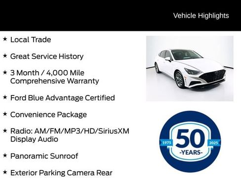 Used 2022 Hyundai Sonata SEL w/ Convenience Package FWD image 6