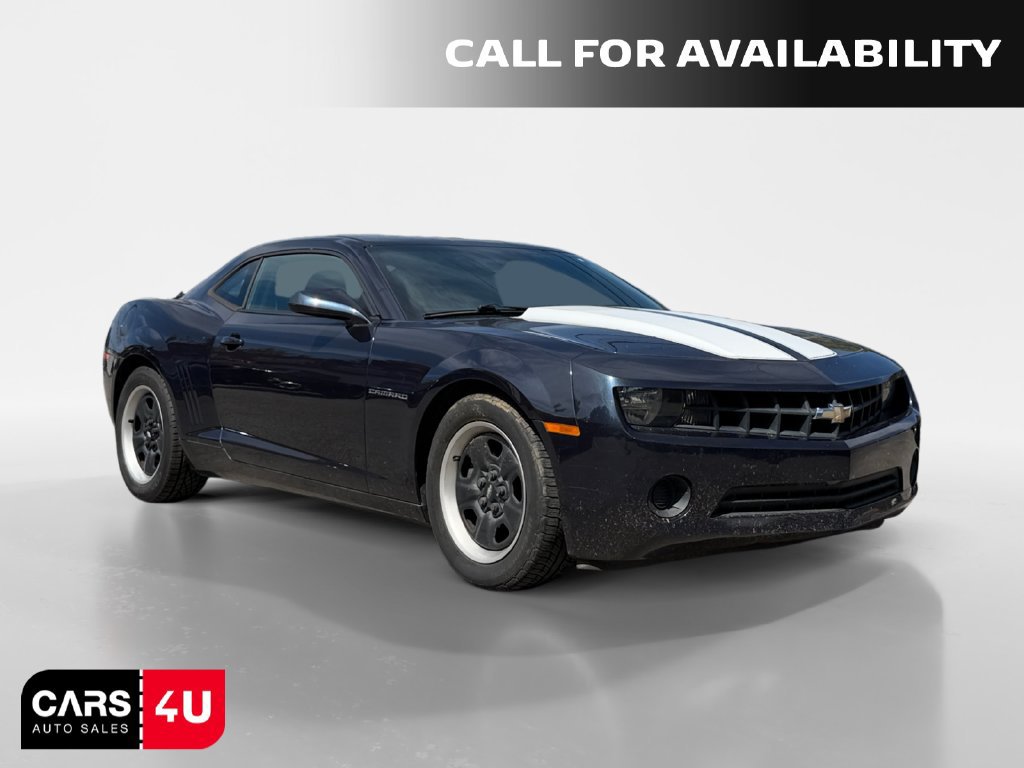Used 2013 Chevrolet Camaro LS w/ White Rally Stripe Package RWD image 1