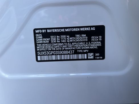 Certified 2025 BMW X3 xDrive30i w/ Premium Package AWD/4WD image 33