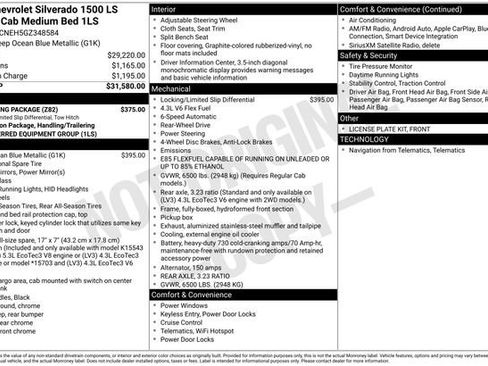 Used 2016 Chevrolet Silverado 1500 LS w/ Trailering Package image 29