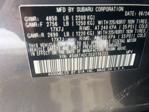 Used 2025 Subaru Outback Premium AWD/4WD image 13