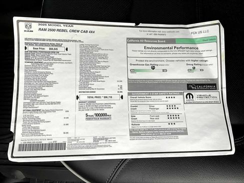 New 2025 RAM 2500 Rebel w/ Rebel Level 2 Equipment Group image 24