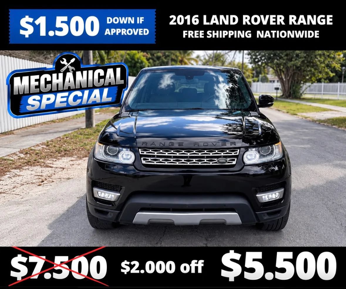 Used 2016 Land Rover Range Rover Sport HSE AWD/4WD image 2