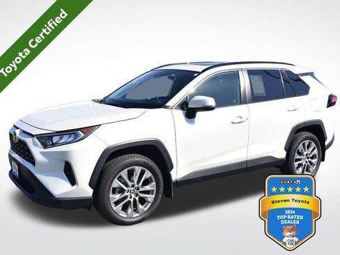 Certified 2021 Toyota RAV4 XLE Premium AWD/4WD image 1