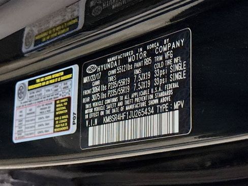 Used 2018 Hyundai Santa Fe Limited FWD image 34