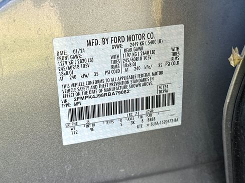 Certified 2024 Ford Edge SEL image 29