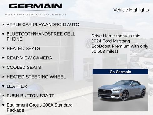 Used 2024 Ford Mustang Premium RWD image 5