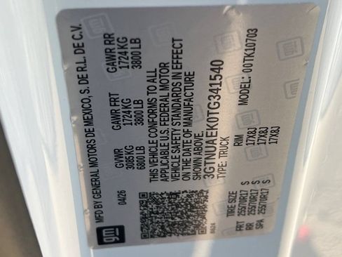 New 2026 GMC Sierra 1500 Pro AWD/4WD image 21
