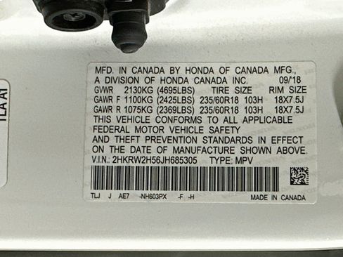 Used 2018 Honda CR-V EX image 12