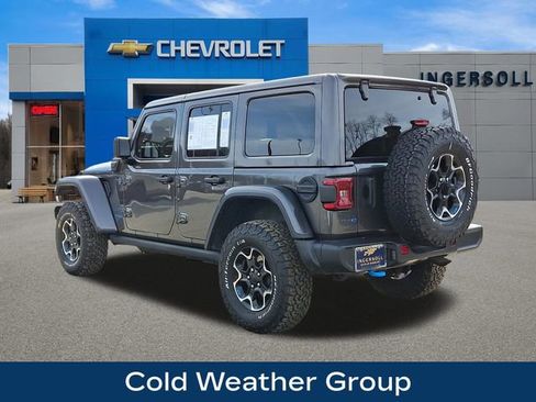 Used 2022 Jeep Wrangler Unlimited Rubicon 4xe w/ Cold Weather Group image 6