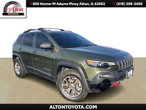 Used 2021 Jeep Cherokee Trailhawk AWD/4WD image 1