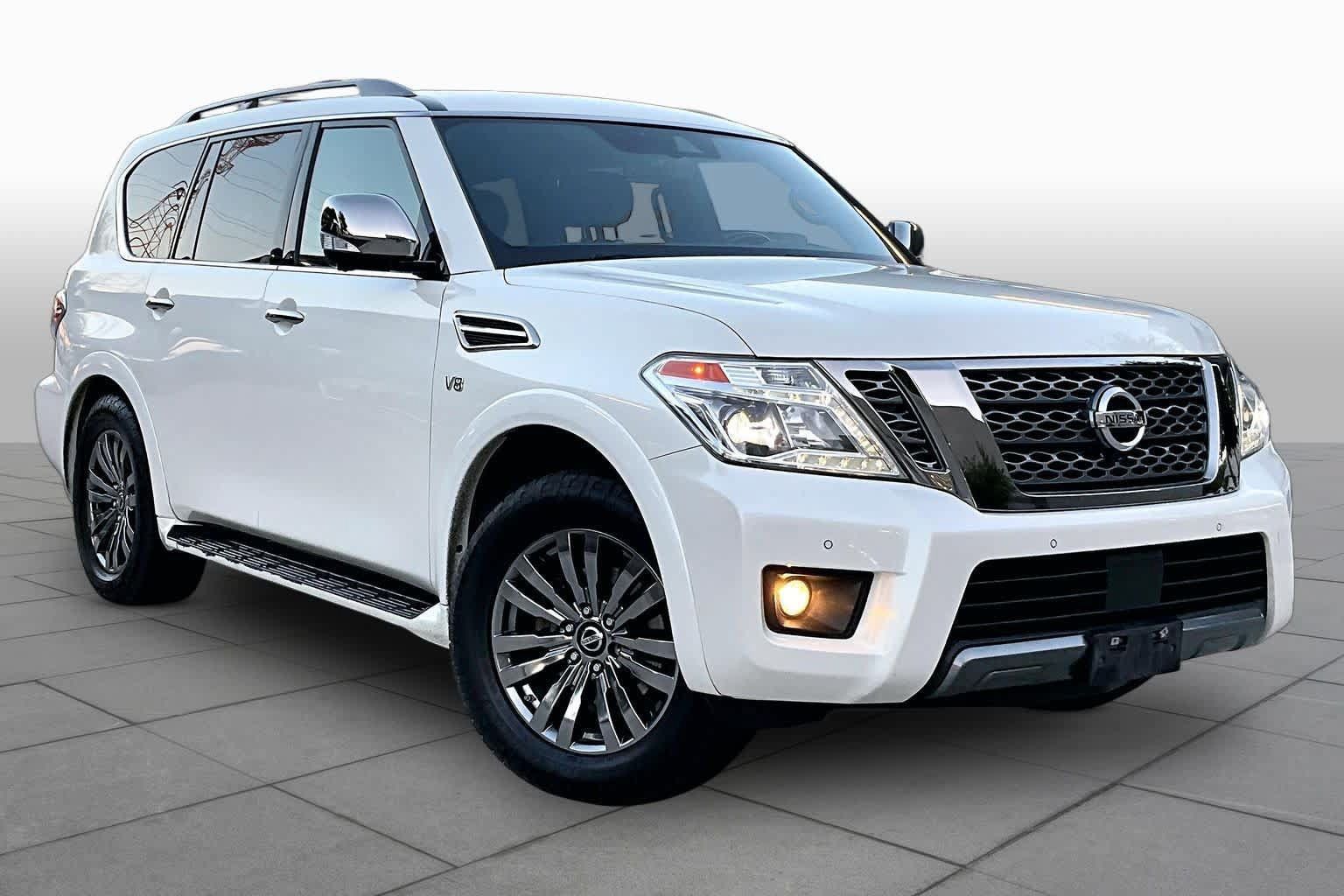 Used 2019 Nissan Armada Platinum w/ Captain's Chairs Package AWD/4WD image 3