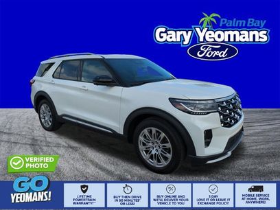 New 2026 Ford Explorer Platinum