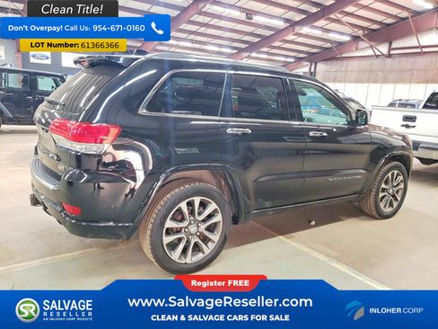 Used 2018 Jeep Grand Cherokee Overland AWD/4WD image 4
