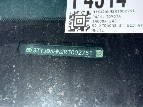 Used 2024 Toyota Tacoma SR RWD image 3