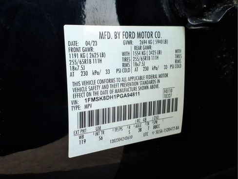 Certified 2023 Ford Explorer XLT w/ Equipment Group 202A image 23