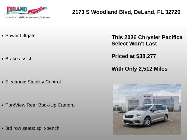 New 2026 Chrysler Pacifica Select FWD image 7