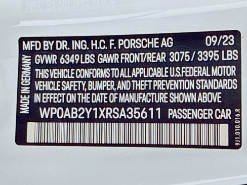 Certified 2024 Porsche Taycan 4S image 37