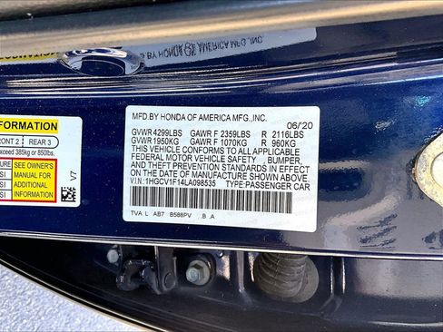 Used 2020 Honda Accord LX image 24