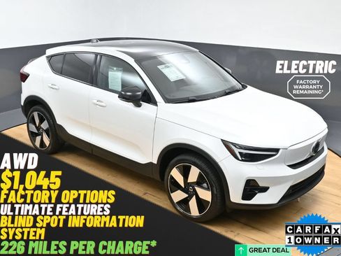 Used 2023 Volvo C40 P8 Recharge Ultimate AWD/4WD image 1