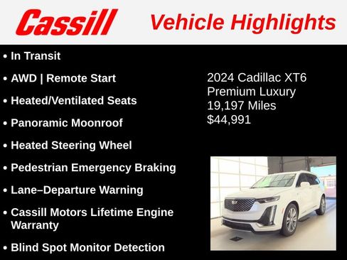 Used 2024 Cadillac XT6 Premium Luxury AWD/4WD image 3