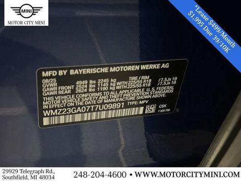 Certified 2026 MINI Cooper Countryman S AWD/4WD image 22