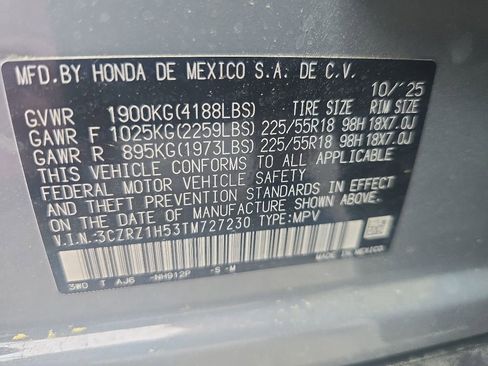 Used 2026 Honda HR-V Sport image 13