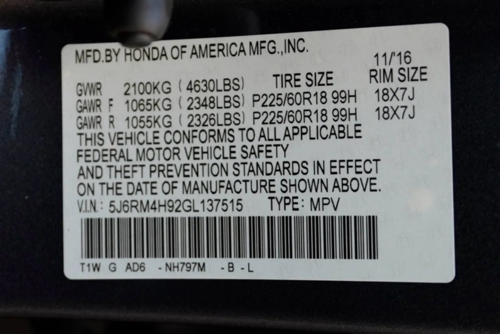 Used 2016 Honda CR-V Touring image 50