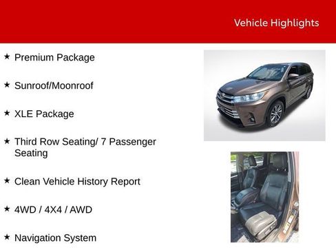 Used 2019 Toyota Highlander XLE AWD/4WD image 9