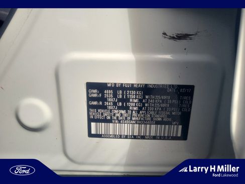 Used 2017 Subaru Outback 2.5i Limited image 25