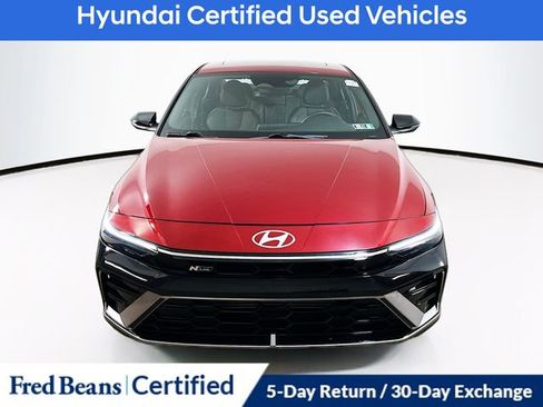 Certified 2025 Hyundai Elantra N Line FWD image 2