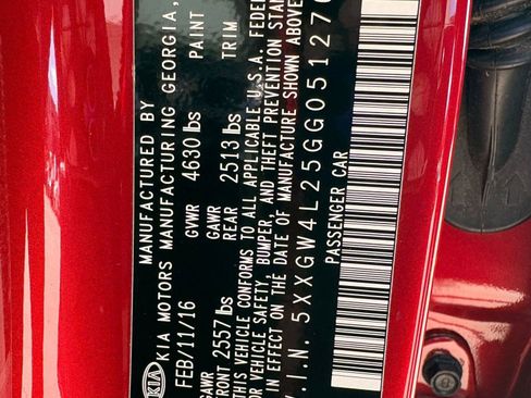 Used 2016 Kia Optima SX w/ Technology Package image 19