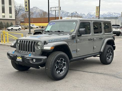 Used 2022 Jeep Wrangler Unlimited Rubicon 4xe w/ Cold Weather Group image 3