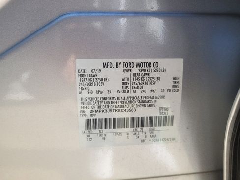 Used 2019 Ford Edge SEL w/ Equipment Group 201A FWD image 33