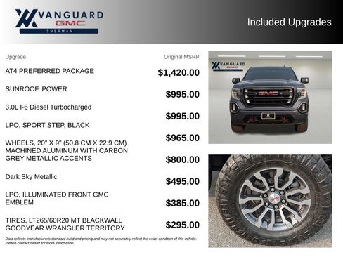 Used 2021 GMC Sierra 1500 AT4 w/ AT4 Preferred Package AWD/4WD image 9