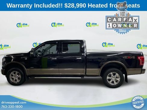 Used 2016 Ford F150 Lariat w/ Equipment Group 502A Luxury AWD/4WD image 9