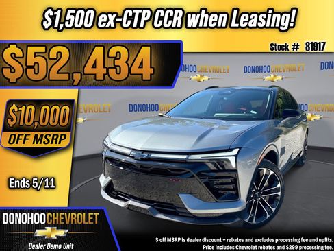 New 2026 Chevrolet Blazer EV SS AWD/4WD image 1