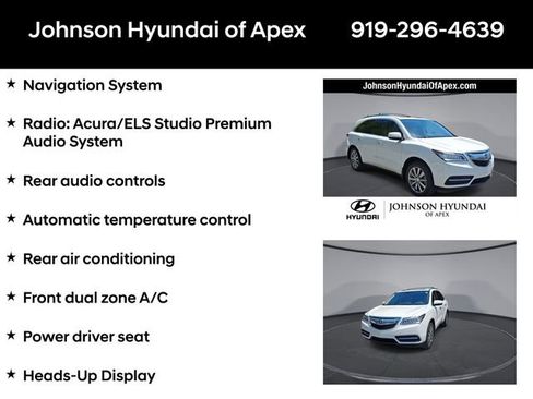Used 2015 Acura MDX SH-AWD w/ Advance Package image 6