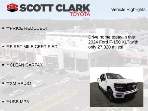 Used 2024 Ford F150 XLT w/ Equipment Group 302A MID AWD/4WD image 8
