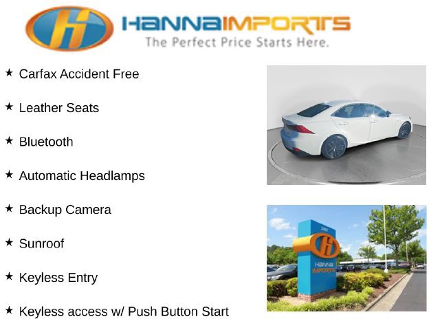 Used 2019 Lexus IS 300 w/ Navigation Package RWD image 8